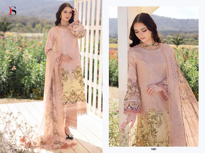 Jade Needle Wonder 2025 Nx By Deepsy Chiffon Dupatta Pakistani Suits Wholesalers In Delhi